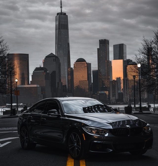 BMW in de stad
